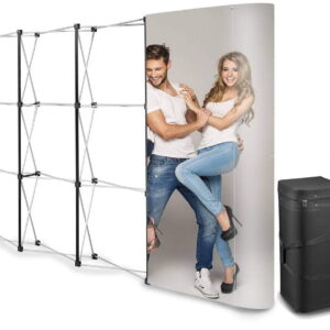 POP UP Straight 3x4 cm in a trolley case