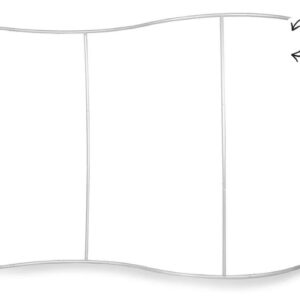 Atlantis Tube S-shape 300x230 cm