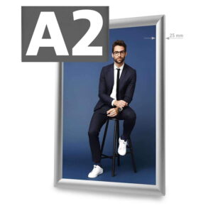 Snap frame Standartiniai A2 (silver)