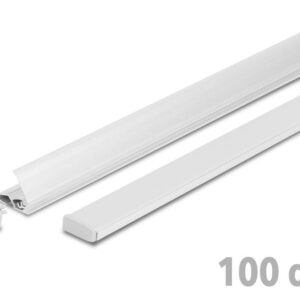Slim poster rails 100 cm
