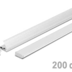 Slim poster rails 200 cm