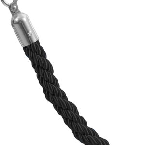 black rope - chrome lock