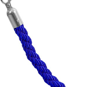 Blue rope - chrome lock