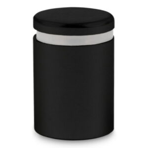 Standoff, black mat - 25x25 cm