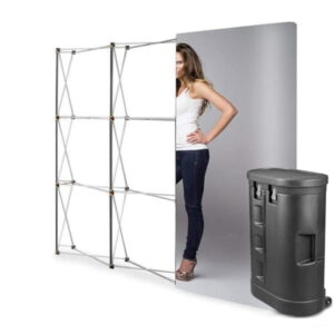 Magnetic Standartiniai Pop Up wall - 3x3, straight, in a case counter