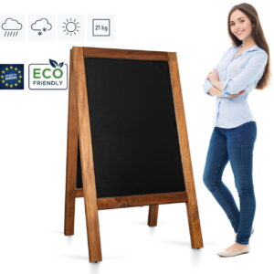 Chalkboard sign PRO (65x118 cm) - waterproof