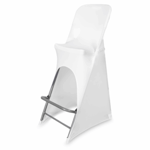 Cocktail chair cover - white