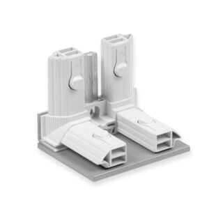 Bottom corner connector for LUMIX™/LUMIX™ PRO system