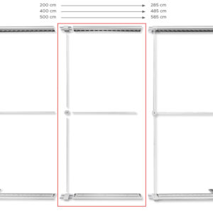 System LUMIX™ 200x250 cm, 400x250, 500x250 XL set 85 (horizontal)