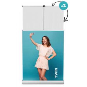 Roll Up Twin 100x200 stendas