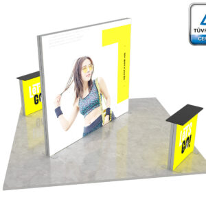 LUMIX™ exhibition booth 16 m² (4x4) island