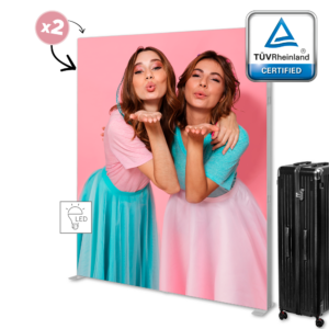 System LUMIX™ PRO 200x250 cm in wheeled case