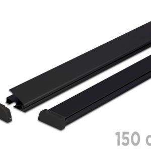 Standartiniai poster rails 150 cm - black